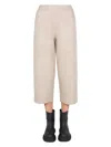 Fabiana Filippi Cropped Trousers In Grey