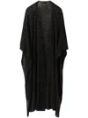 Fabiana Filippi Embroidered Sequin Cape In Black