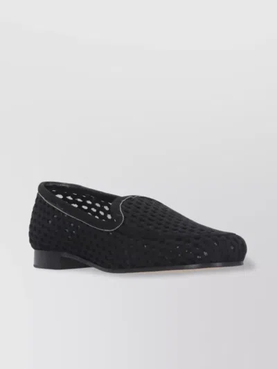 Fabiana Filippi Women's Lace-up Loafers Perforated Design