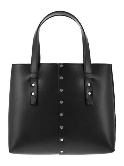 Fabiana Filippi Women's Leather And Studded Tote Bag In Black