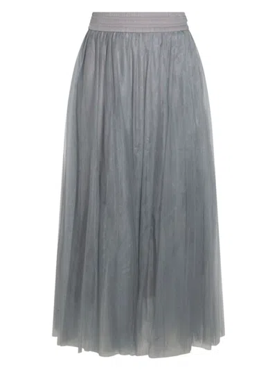FABIANA FILIPPI WOMEN'S POLYAMIDE SYNTHETIC SKIRT DESIGN