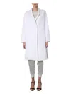 Fabiana Filippi Regular Fit Coat In White
