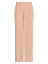 Fabiana Filippi Women's Satin Trousers In Pink