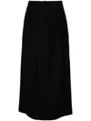 Fabiana Filippi Pleat-detail Twill Midi Skirt In 825