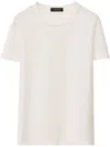 Fabiana Filippi Crew Neck Tee In White