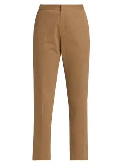 Fabiana Filippi Women's Tecno Tailored Regular-fit Trousers In Brown