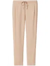 Fabiana Filippi Light Brown Bead-detail Trousers In Pink