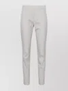 Fabiana Filippi Tailored Trousers With Clean Waistband In White