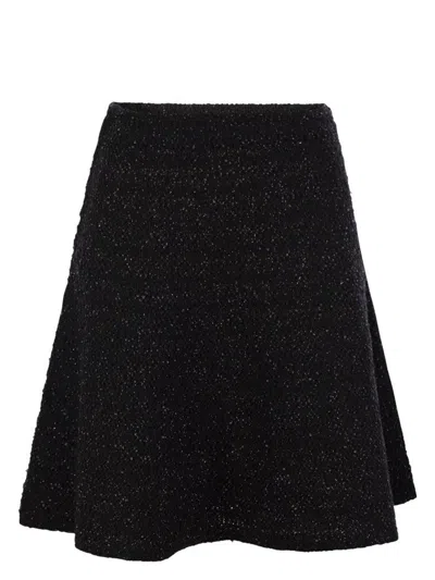 FABIANA FILIPPI WOMEN'S TWEED EFFECT FLARED SKIRT