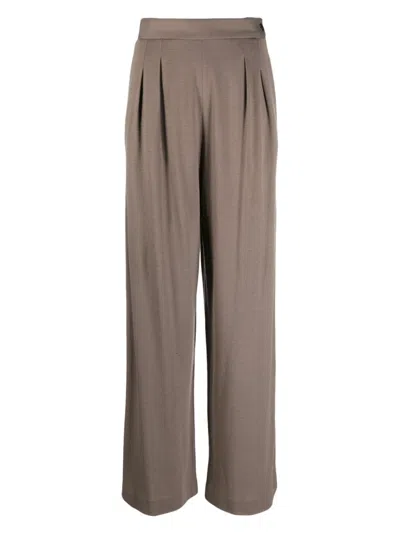 FABIANA FILIPPI WOMEN'S WIDE LEG WOOL TROUSERS