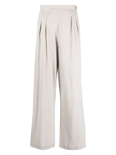 FABIANA FILIPPI WOMEN'S WIDE LEG WOOL TROUSERS