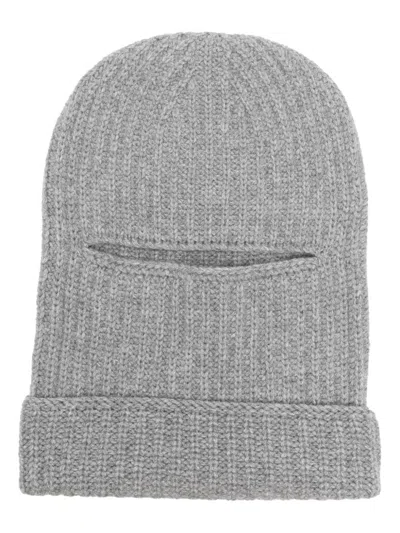 Fabiana Filippi Women's Wool Balaclava In Grey