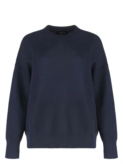 FABIANA FILIPPI WOMEN'S WOOL-COTTON BLEND CREW-NECK SWEATER