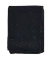Fabiana Filippi Scarf With Micro Sequins In Black