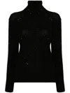 Fabiana Filippi Slim Fit Sweater In Black