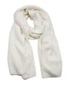 Fabiana Filippi Wool And Silk Scarf In Cream