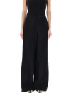 Fabiana Filippi Sleek And Sophisticated Wool And Silk Trousers For Women In Black