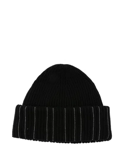 Fabiana Filippi Wool Beanie In Black