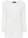 Fabiana Filippi Lurex-detail Sweater In White