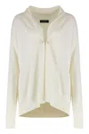 Fabiana Filippi Wool-blend Cardigan In White