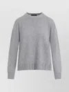 Fabiana Filippi Wool-cashmere Blend Sweater With Ribbed Hem