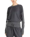 Fabiana Filippi Wool Blend Crewneck Sweater In Dark Grey