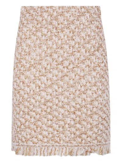 FABIANA FILIPPI FABIANA FILIPPI WOOL BLEND MIDI SKIRT