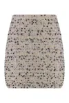 Fabiana Filippi Wool Blend Mini Skirt