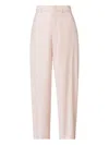 Fabiana Filippi Wool-blend Pants In Pink