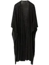 Fabiana Filippi Embroidered Sequin Cape In Black