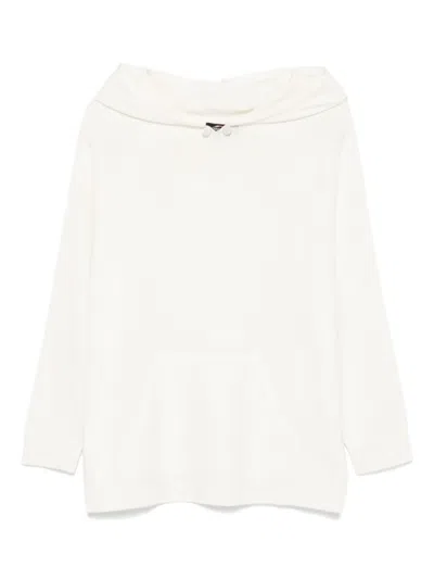 Fabiana Filippi Wool-blend Sweater In White