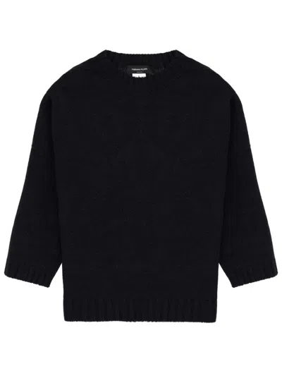 Fabiana Filippi Wool Blend Sweater In Black