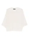 Fabiana Filippi Wool Blend Sweater In White