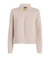 Fabiana Filippi Wool Collared Jacket In Purple