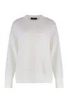 Fabiana Filippi Wool-cotton Blend Crew-neck Sweater