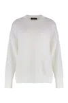 Fabiana Filippi Wool-cotton Blend Crew-neck Sweater