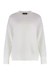 Fabiana Filippi Wool-cotton Blend Crew-neck Sweater