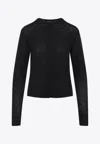 Fabiana Filippi Virgin Wool Cardigan Mini-sequins