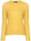 Fabiana Filippi Kaschmirpullover Mit Rundhalsausschnitt In Yellow
