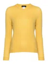 Fabiana Filippi Kaschmirpullover Mit Rundhalsausschnitt In Yellow