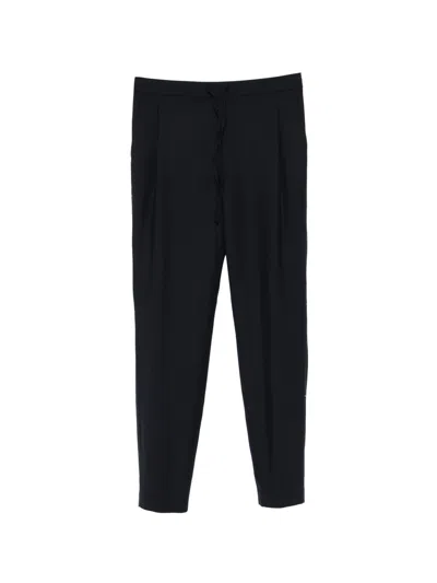 Fabiana Filippi Wool Polyamide Elastane Pants In Black