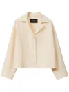 Fabiana Filippi Wool Jacket In Neutrals