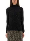 Fabiana Filippi Wool Jersey. In Black