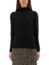 Fabiana Filippi Wool Jersey. In Black