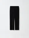 Fabiana Filippi Wool Jersey Jogging Trousers In Black