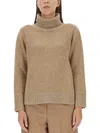 Fabiana Filippi Wool Jersey. In Beige