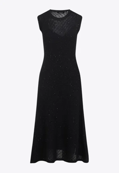 FABIANA FILIPPI WOOL MIDI DRESS