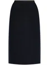 Fabiana Filippi Women's Pencil Knit Skirt In Blue