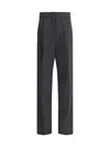 Fabiana Filippi Pleated Front Trousers In Black