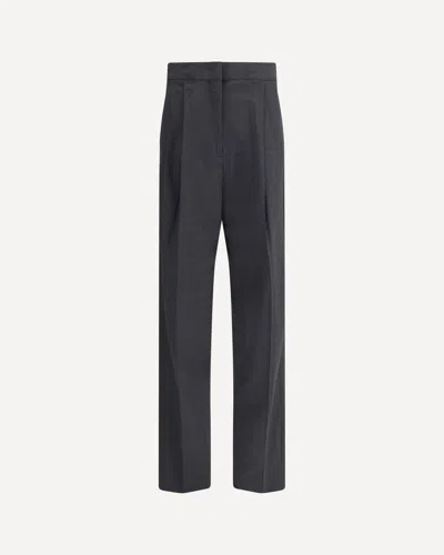 Fabiana Filippi Pleated Casual Pants In Black